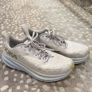 Hoka Women's Cream Athletic Shoes